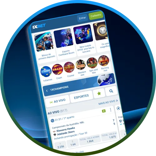 Aproveite o acesso total a todas as funções em qualquer lugar com o 1xBet App.