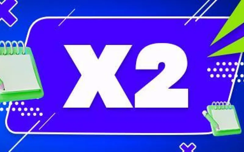 Participe da promoção quarta-feira x2 para dobrar seu saldo na 1xBet.