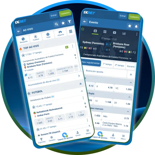 Baixe o aplicativo móvel completo para apostar de qualquer lugar com a 1xBet.