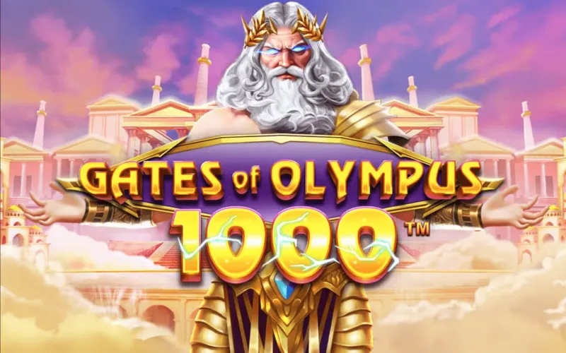 Sinta o poder divino no Gates of Olympus 1000 do 1xBet.
