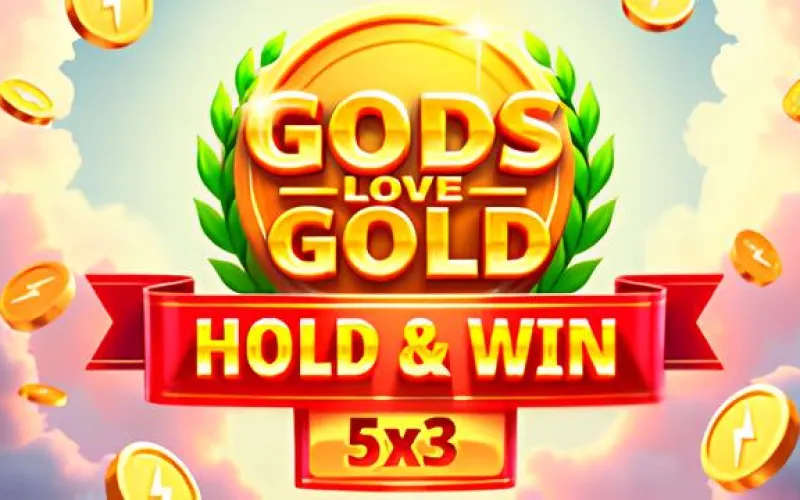 Acione o bônus no Gods Love Gold Hold and Win no 1xBet.
