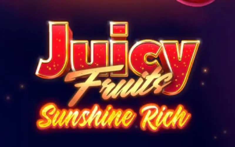 Aproveite os prêmios suculentos de Juicy Fruits Sunshine Rich no 1xBet.
