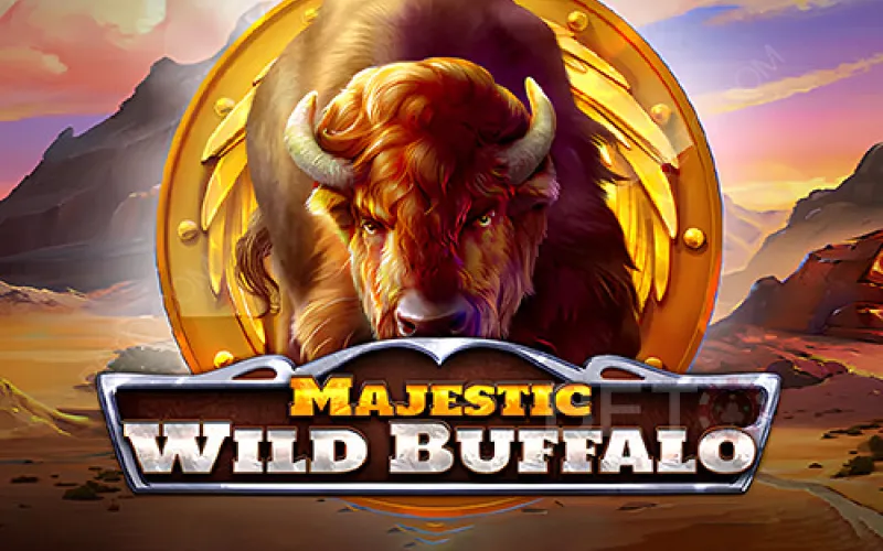 Explore a natureza selvagem no Majestic Wild Buffalo no 1xBet.