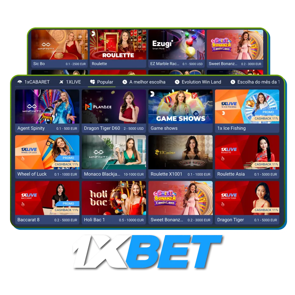 Comece a sua jornada para jogar 1xBet Online Casino em Portugal agora mesmo.