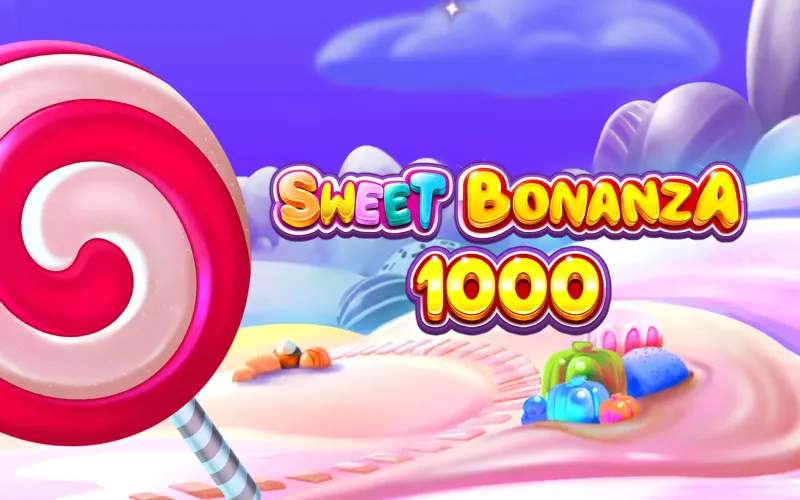 Ganhe multiplicadores doces no Sweet Bonanza 1000 do 1xBet Brasil.